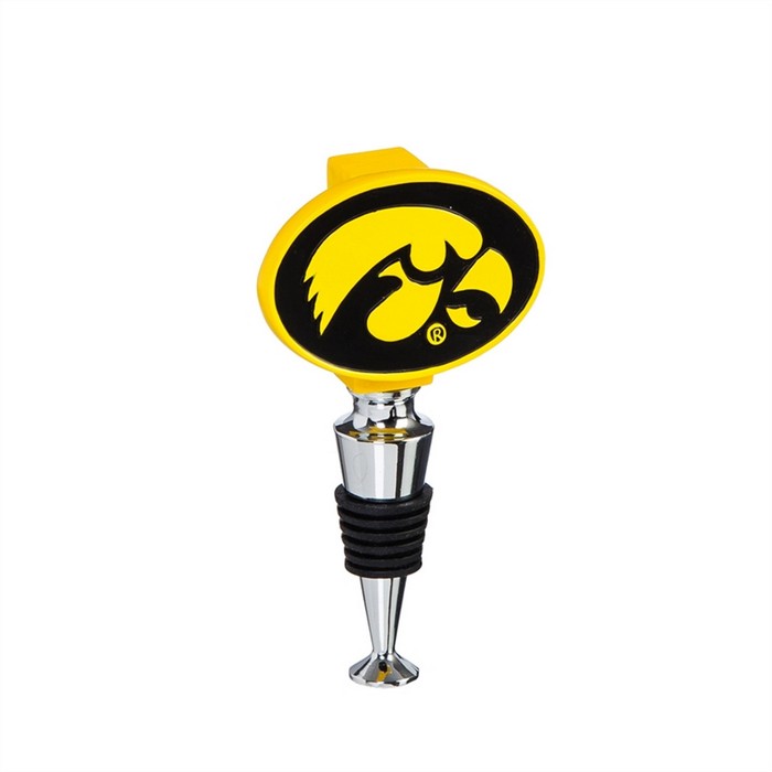 Iowa Hawkeyes Wine Bottle Stopper Logo