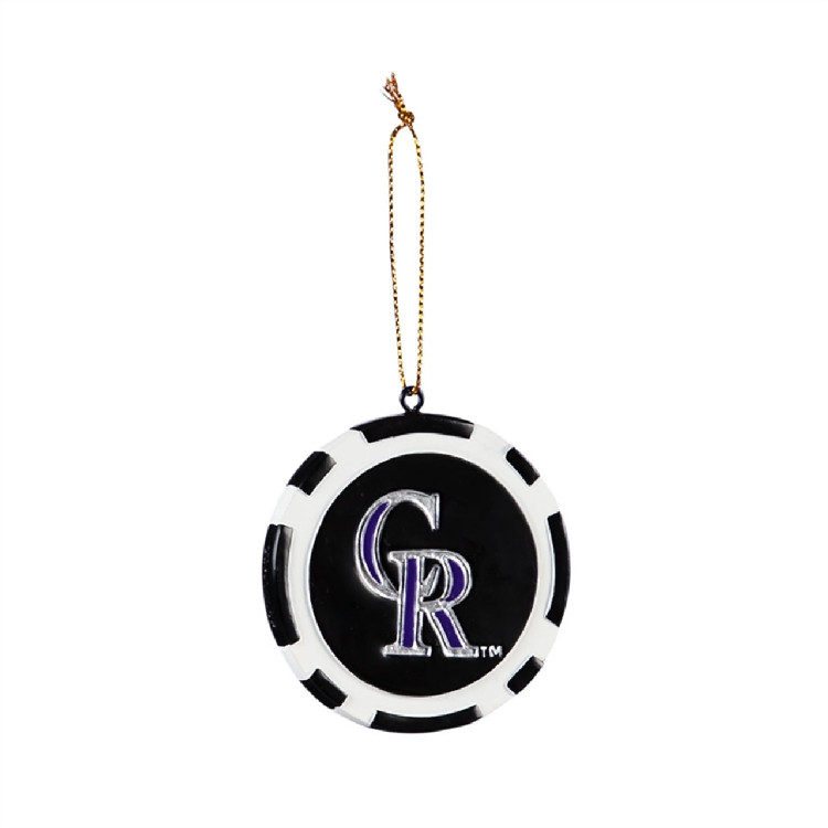 Colorado Rockies Ornament Game Chip