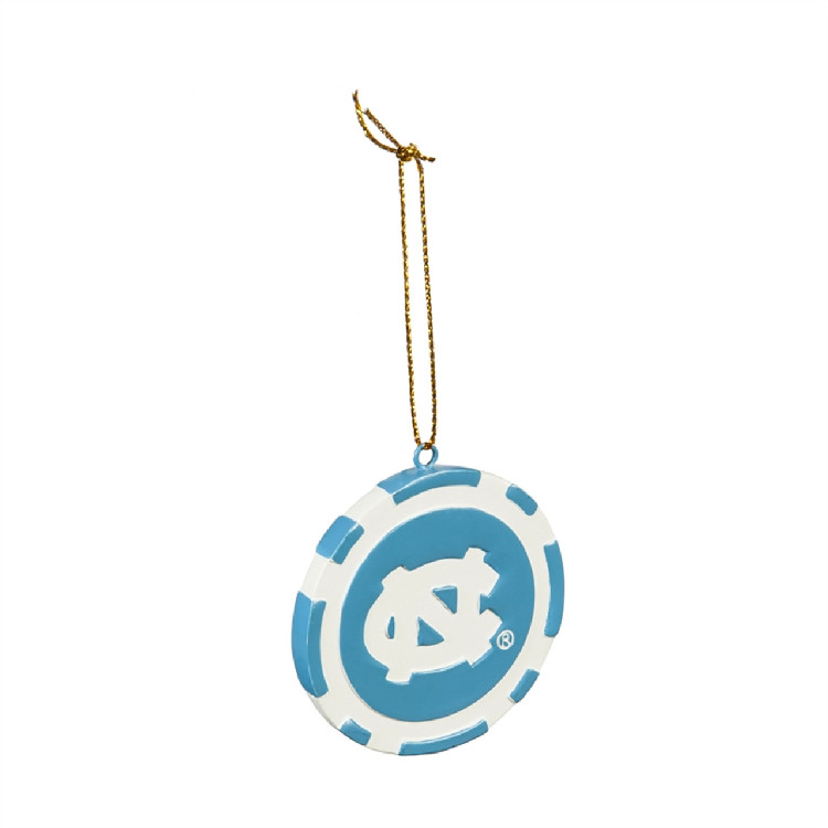 North Carolina Tar Heels Ornament Game Chip