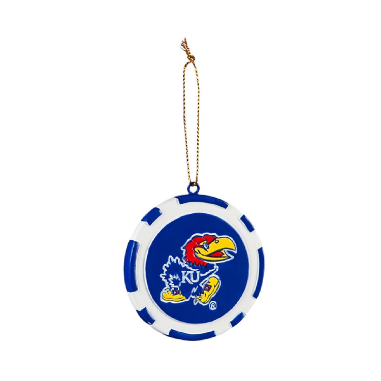 Kansas Jayhawks Ornament Game Chip