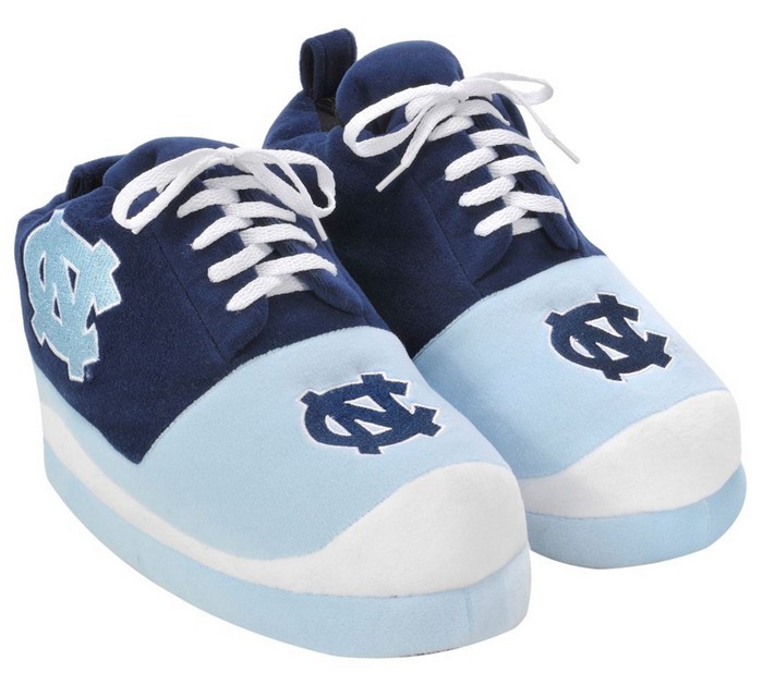 Forever Collectibles North Carolina Tar Heels Slippers - Mens Sneaker (12 pc case) CO