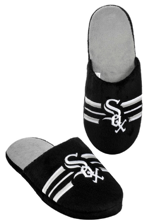 Chicago White Sox Slipper - Men Stripe - (1 Pair) - M