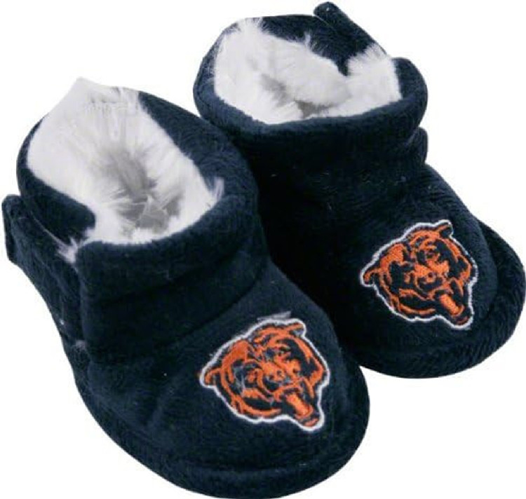 Chicago Bears Slipper - Baby Bootie - 6-9 Months - L