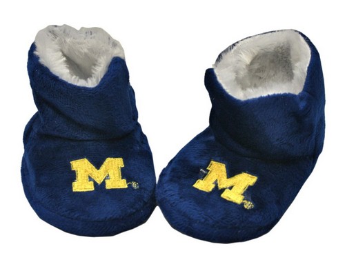 Forever Collectibles Michigan Wolverines Slippers - Baby High Boot (12 pc case) CO