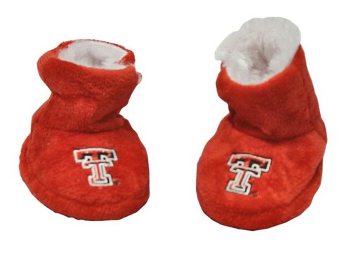 Forever Collectibles Texas Tech Red Raiders Slippers - Baby High Boot (12 pc case) CO