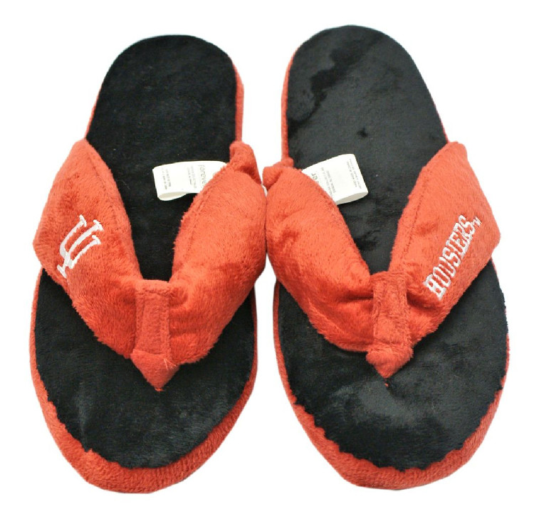 Indiana Hoosiers Slipper - Women Thong Flip Flop - (1 Pair) - S