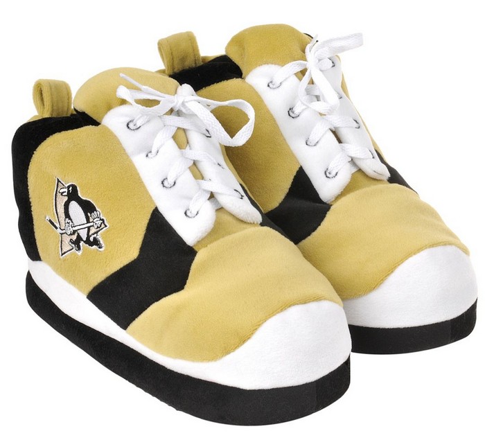 Forever Collectibles Pittsburgh Penguins Slippers - Mens Sneaker (12 pc case) CO