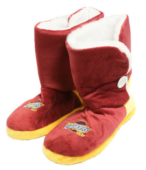 Forever Collectibles Cleveland Cavaliers Slippers - Womens Boot (12 pc case) CO