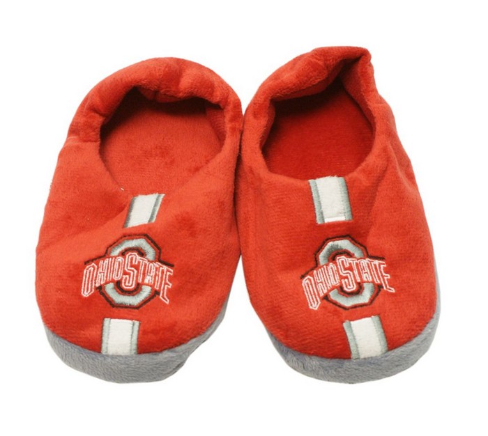 Ohio State Buckeyes Slippers - Youth 4-7 Stripe (12 pc case) CO