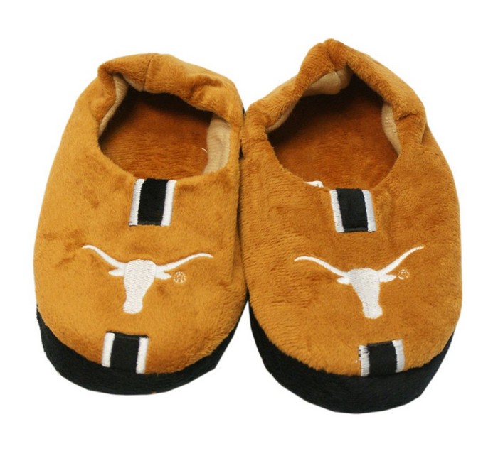 Forever Collectibles Texas Longhorns Slippers - Youth 4-7 Stripe (12 pc case) CO