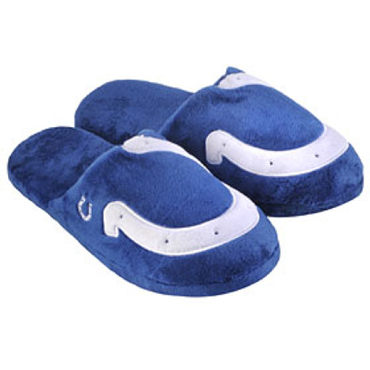 Indianapolis Colts Slipper - Big Logo Stripe (1 Pair) - S CO