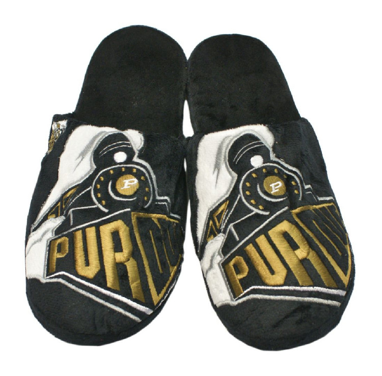 Purdue Boilermakers Slipper - Men Big Logo (1 Pair) - M