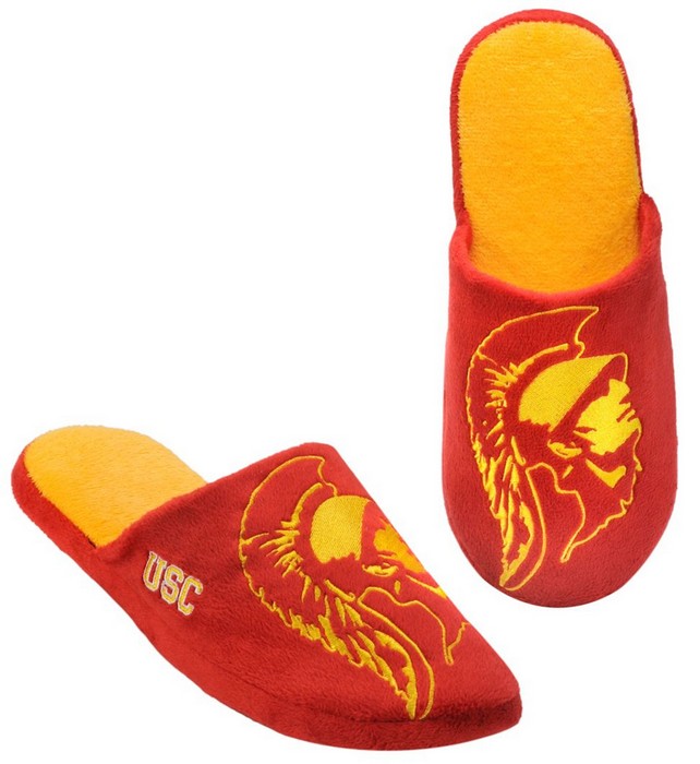 Forever Collectibles USC Trojans Slippers - Mens Big Logo (12 pc case) CO