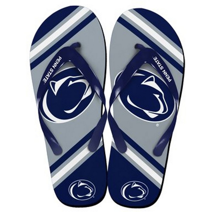 Forever Collectibles Penn State Nittany Lions Flip Flops - Unisex Big Logo (12 pc case) CO