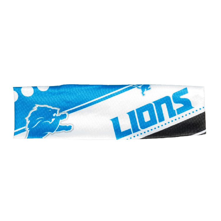 Detroit Lions Stretch Patterned Headband