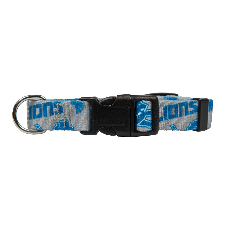 Detroit Lions Pet Collar Size L