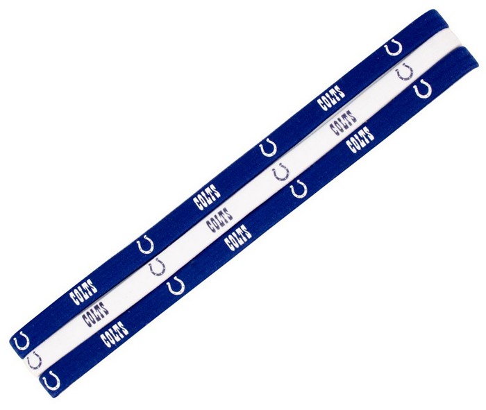 Little Earth Indianapolis Colts Elastic Headbands -