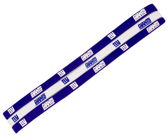 Little Earth New York Giants Elastic Headbands -