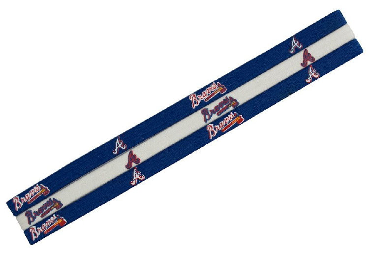 Atlanta Braves Elastic Headbands