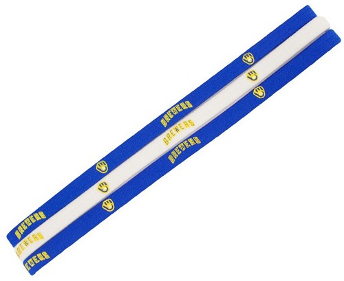 Little Earth Milwaukee Brewers Elastic Headbands -