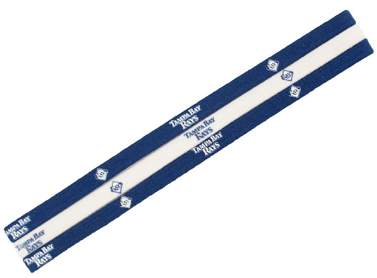 Tampa Bay Rays Elastic Headbands