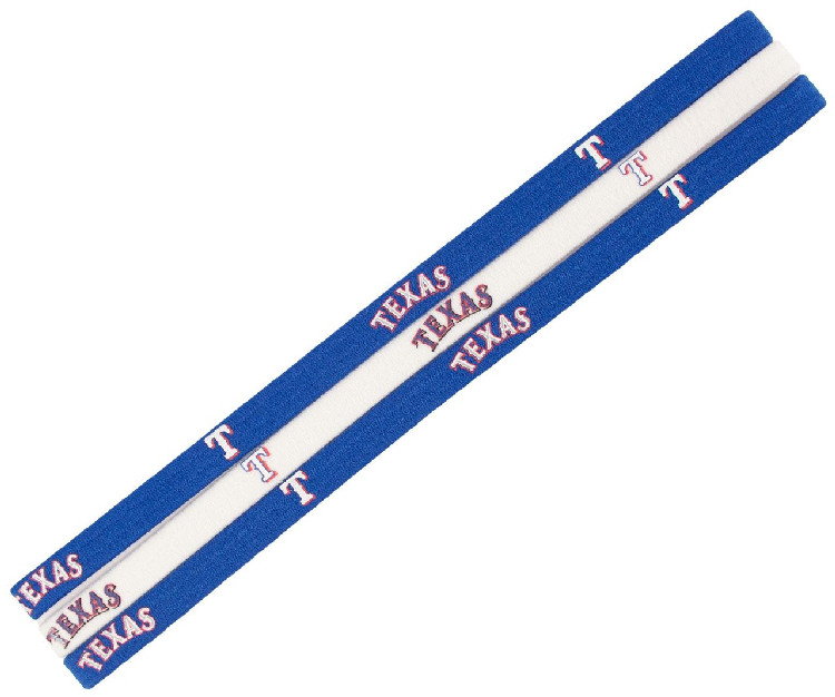 Texas Rangers Elastic Headbands