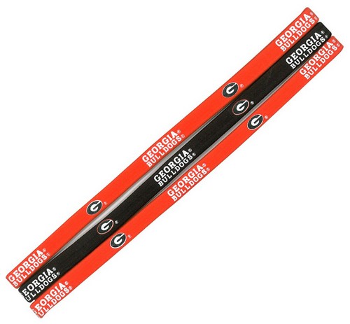 Little Earth Georgia Bulldogs Elastic Headbands -