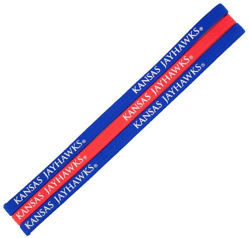 Little Earth Kansas Jayhawks Elastic Headbands -