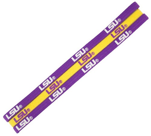 Little Earth LSU Tigers Elastic Headbands -