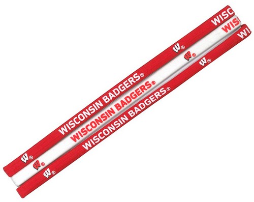 Little Earth Wisconsin Badgers Elastic Headbands -