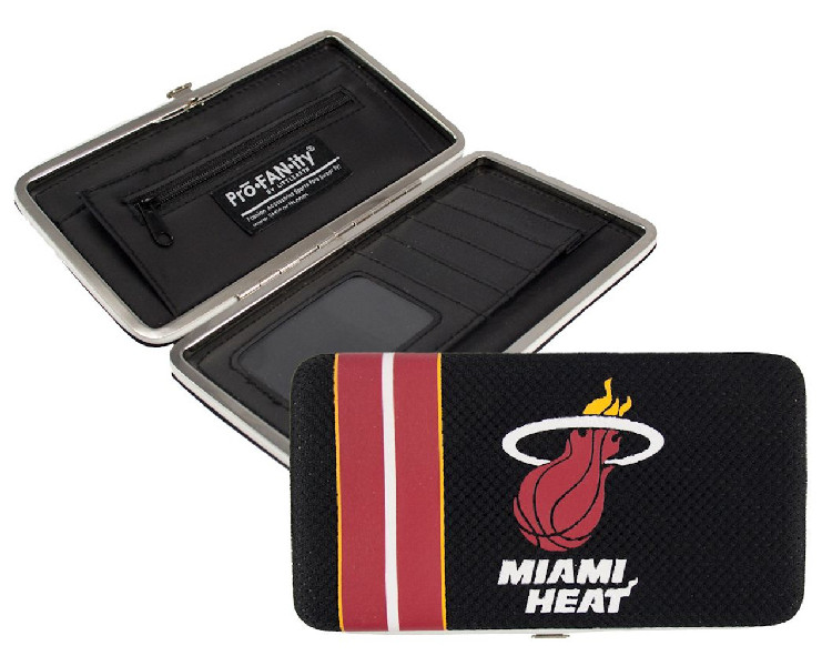 Miami Heat Shell Mesh Wallet