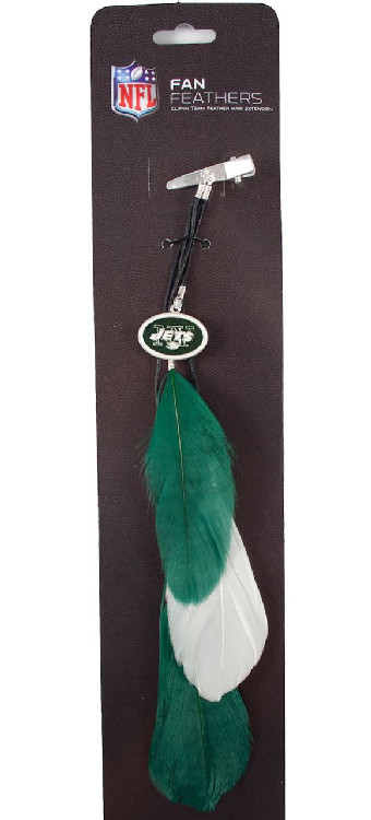 New York Jets Team Color Feather Hair Clip CO