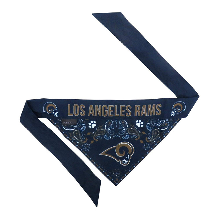 Los Angeles Rams Pet Bandanna Size M