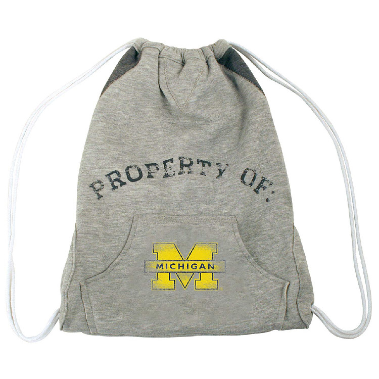 Michigan Wolverines Hoodie Cinch Bag