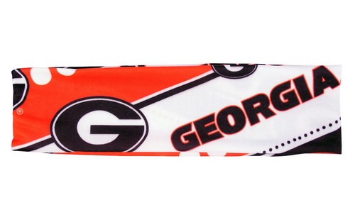 Little Earth Georgia Bulldogs Stretch Patterned Headband -