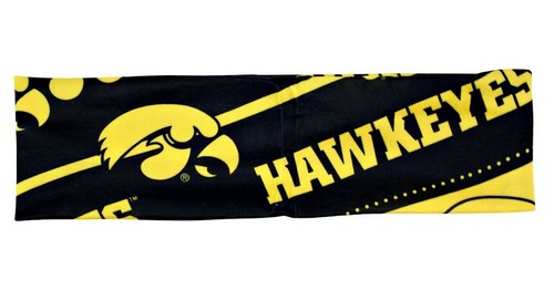 Little Earth Iowa Hawkeyes Stretch Patterned Headband