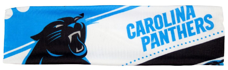 Carolina Panthers Stretch Patterned Headband