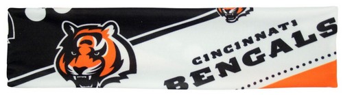 Little Earth Cincinnati Bengals Headband Stretch Patterned -