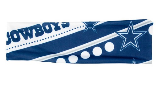 Little Earth Dallas Cowboys Stretch Patterned Headband