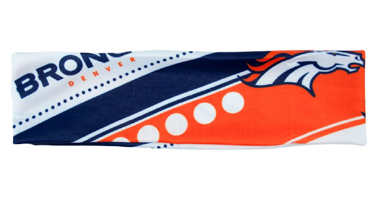 Denver Broncos Stretch Patterned Headband