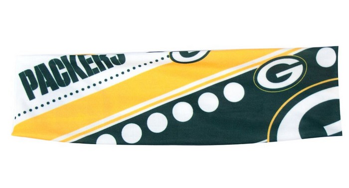 Little Earth Green Bay Packers Stretch Patterned Headband