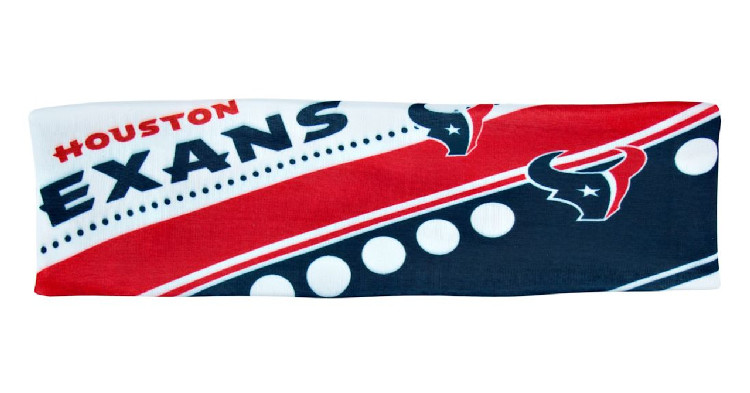 Houston Texans Stretch Patterned Headband