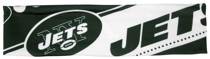 Little Earth New York Jets Stretch Patterned Headband -