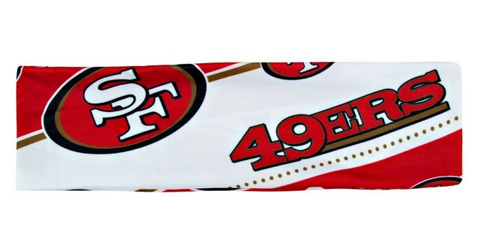 Little Earth San Francisco 49ers Stretch Patterned Headband -