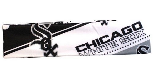 Little Earth Chicago White Sox Stretch Patterned Headband -