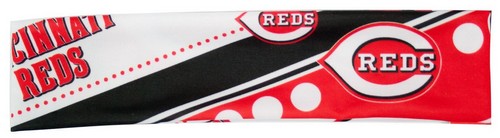 Little Earth Cincinnati Reds Stretch Patterned Headband -