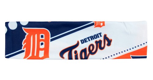 Little Earth Detroit Tigers Stretch Patterned Headband -