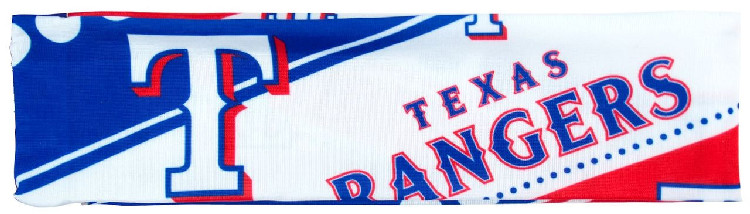 Texas Rangers Stretch Patterned Headband