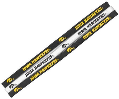 Little Earth Iowa Hawkeyes Elastic Headbands -