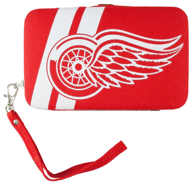 Detroit Red Wings Shell Wristlet